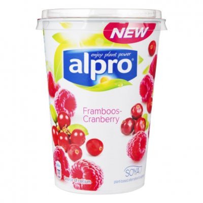 Alpro Plantaardig framboos cranberry